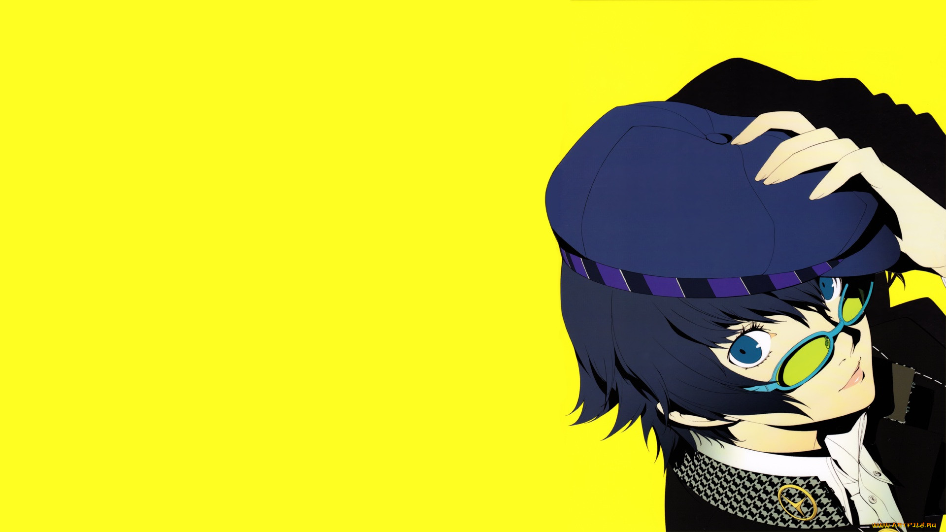 , persona 4, , , shirogane, naoto, , , 